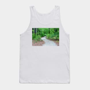 Path Through The Woods Tank Top